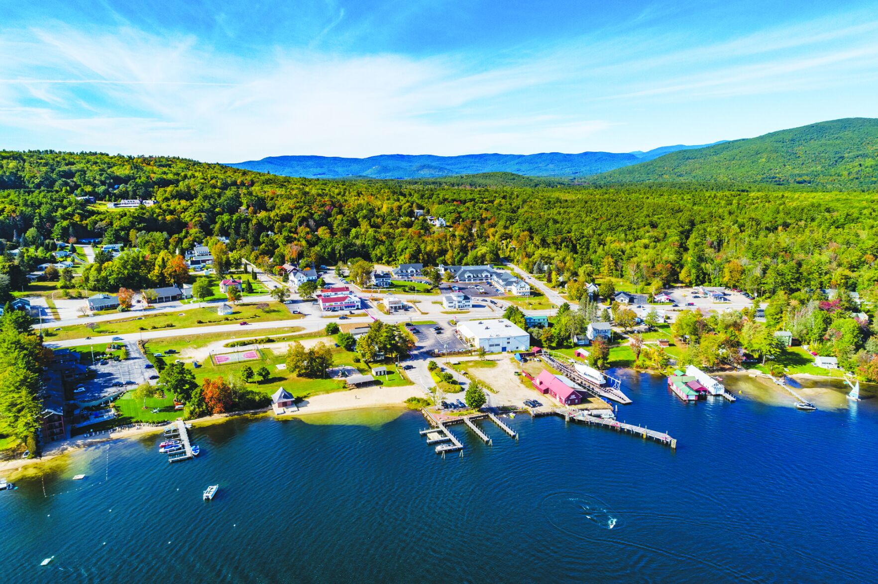 Center Harbor offers a peaceful getaway for visitors, residents alike